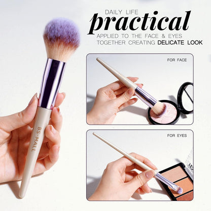 DSBeautyStore Makeup Brush Set 18 Pcs Premium Synthetic Foundation Powder Concealers Eye shadows Blush Makeup Brushes with black case